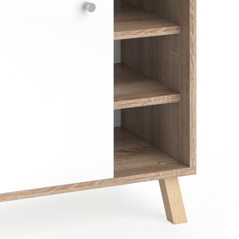 Vicco Badmöbelset Midischrank Waschtischunterschrank Spiegelschrank Senyo S/W