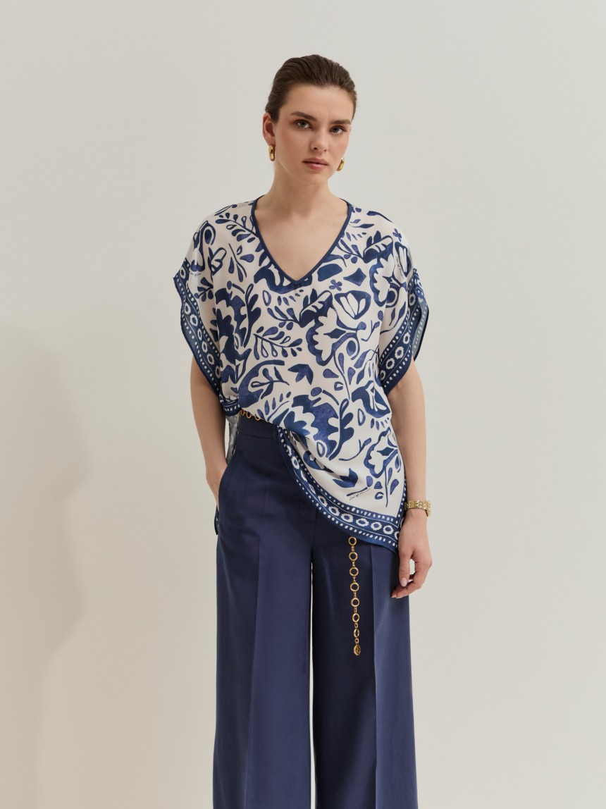 Blusa com padrão
