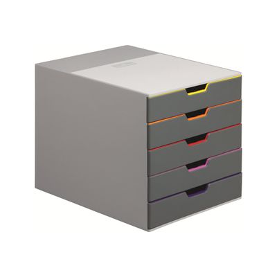 Durable Varicolor - Module de classement 5 tiroirs - multicolore