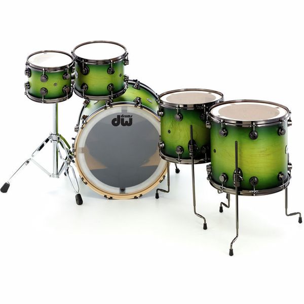 DW Satin Specialty Green Burst