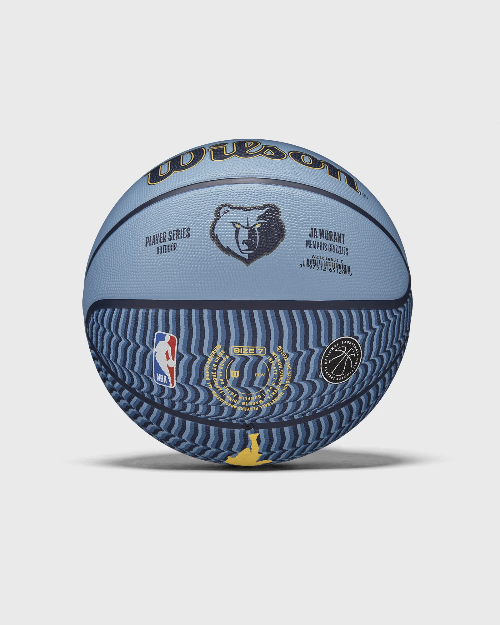WILSON NBA PLAYER ICON OUTDOOR BASKETBALL - JA MORANT SIZE 7
