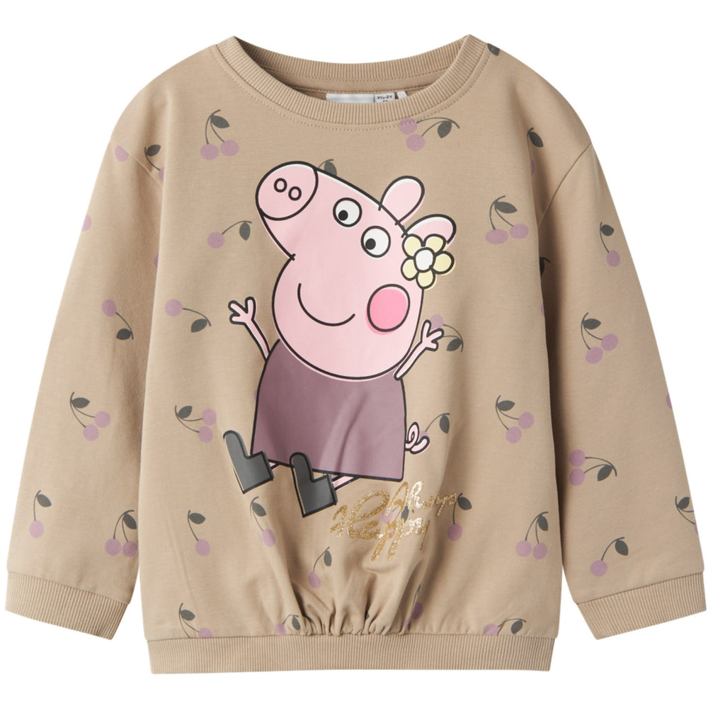 Køb Name It Pure Cashmere Damma Peppa Pig Regular Sweatshirt