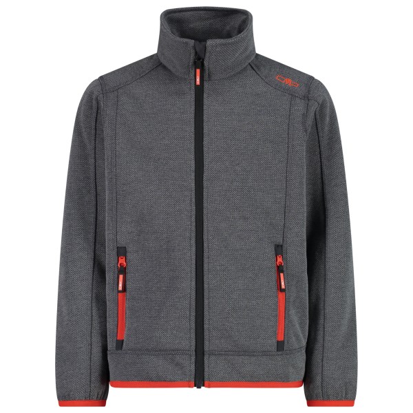 CMP - Boy's Jacket Jacquard Knitted - Veste polaire