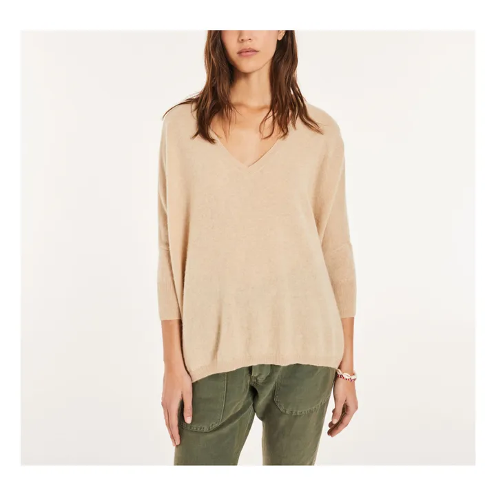 Kujten Pull Minie Oversize Cachemire | Ecru