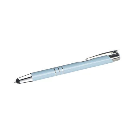 Livepac Office 10 Touchpen Kugelschreiber aus Metall / Farbe: pastell blau