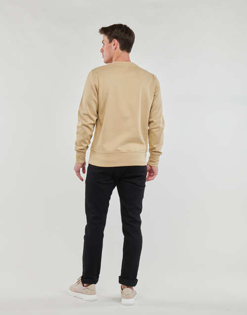Calvin Klein Jeans - VARSITY CURVE CREW NECK - Beige