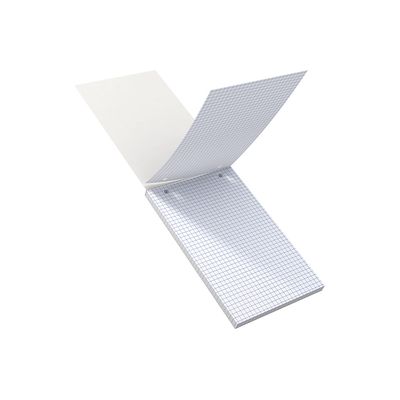 Oxford - Pack de 30 Fiches Bristol - 12,5 x 20 cm - petits carreaux - perforées - blanc