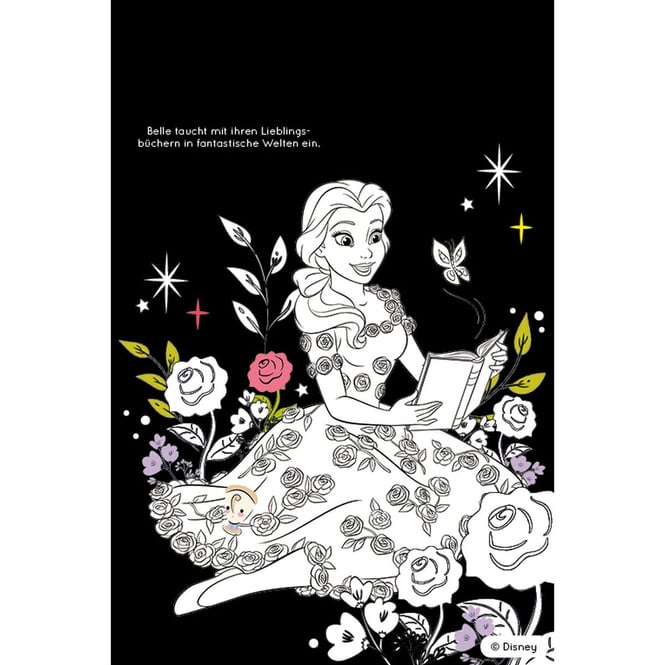 Disney Prinzessin - Mein großer Malzauber - mit Leuchtstift