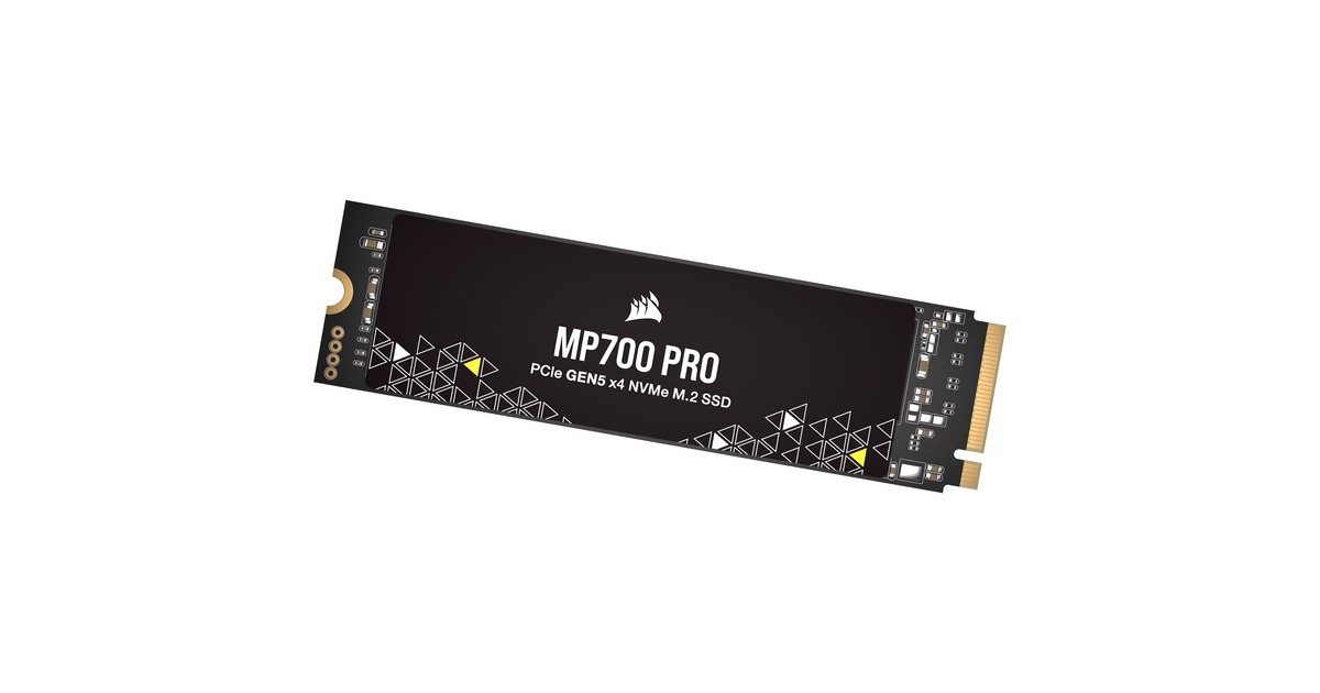 CorsairMP700 PRO 4 TB SSD  (PCIe Gen5 x4 NVMe 2.0, M.2 2280, 3D TLC NAND)