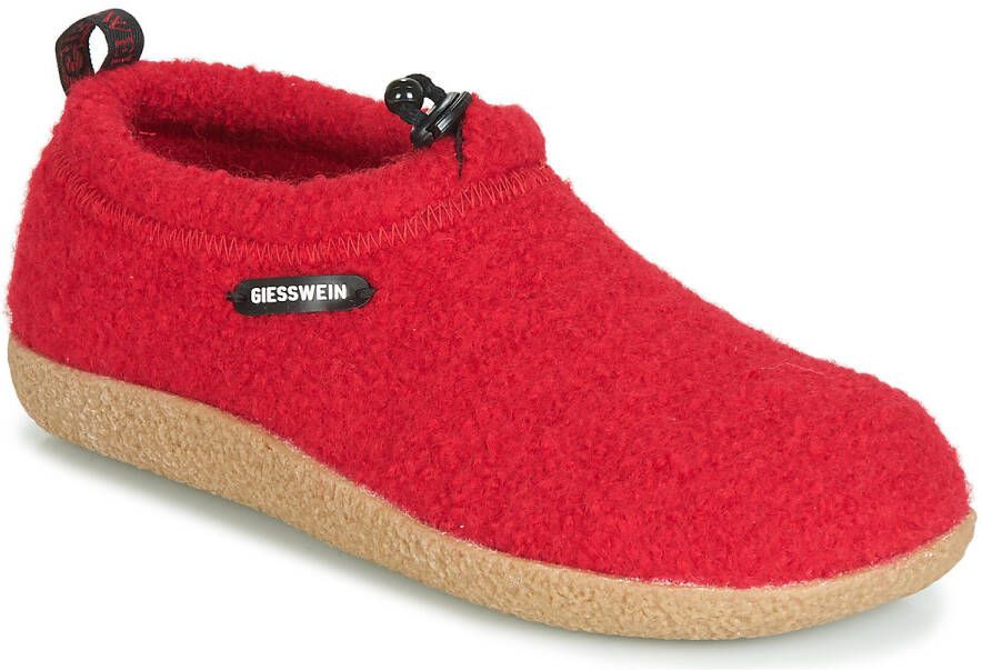 Giesswein VENT~~~~~~~~~~~~~~~~~~~~~~~~~~ pantoffels pantoffels Rood