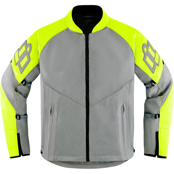 Icon - Blouson Mesh AF™ Gris / Jaune fluo