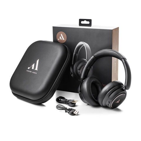 Argon Audio QUIET STORM – serieuze over-ears met ANC Zwart