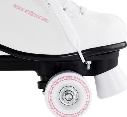 Nils Extreme NQ8400S rulleskøyter hvite, størrelse 37