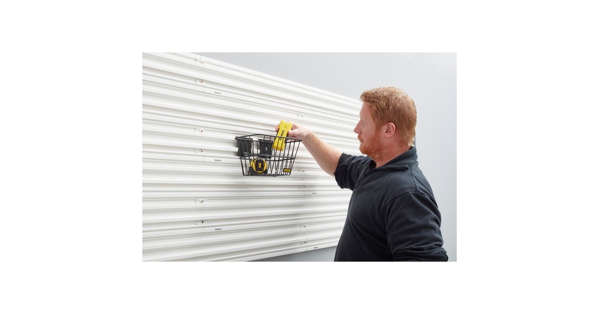 StanleyTrack Wall - Mandje  (Zwart)