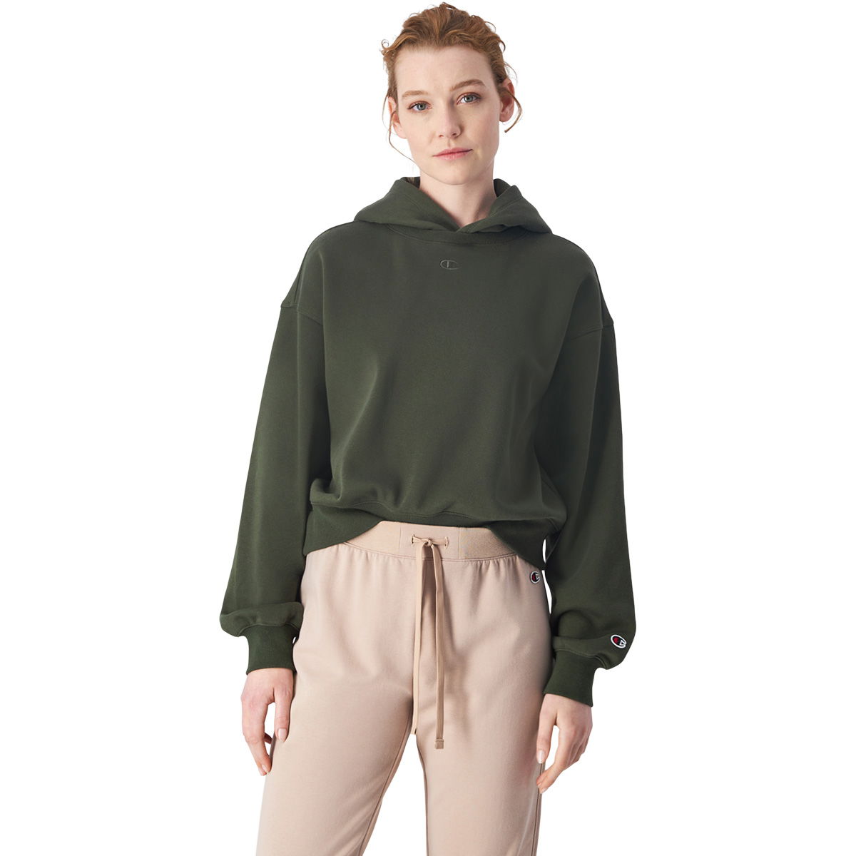 Champion Tonal C Logo Hættetrøje Dame