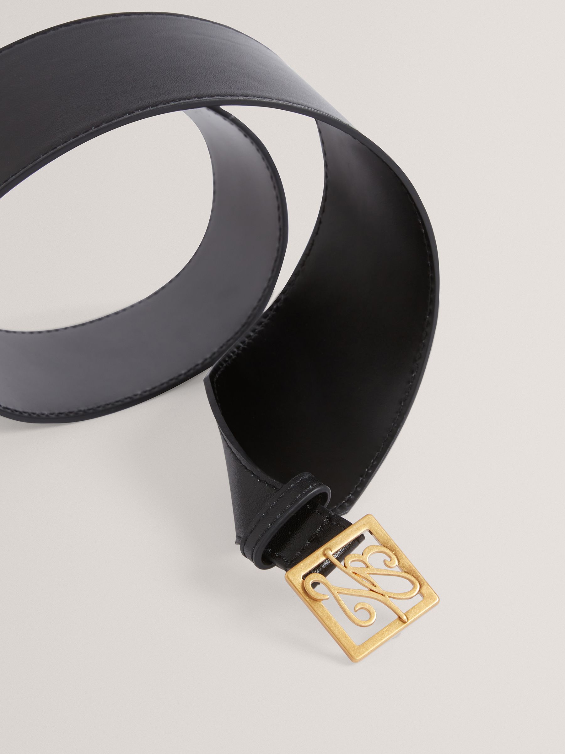Ted Baker Aniikaa - Script Leather Waist Belt