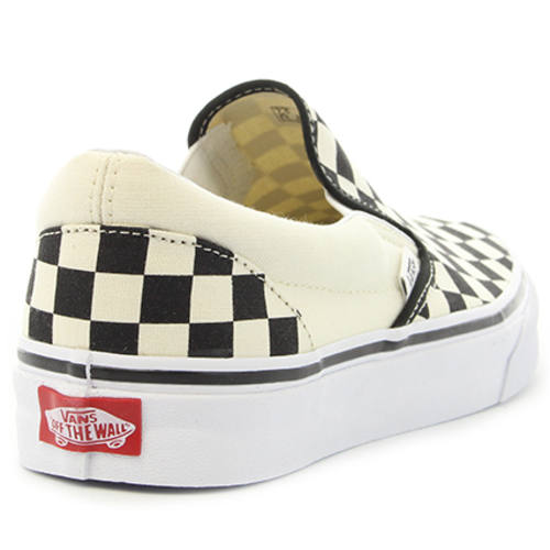 Baskets Classic Slip-On EYEBWW Black White Checker Board White