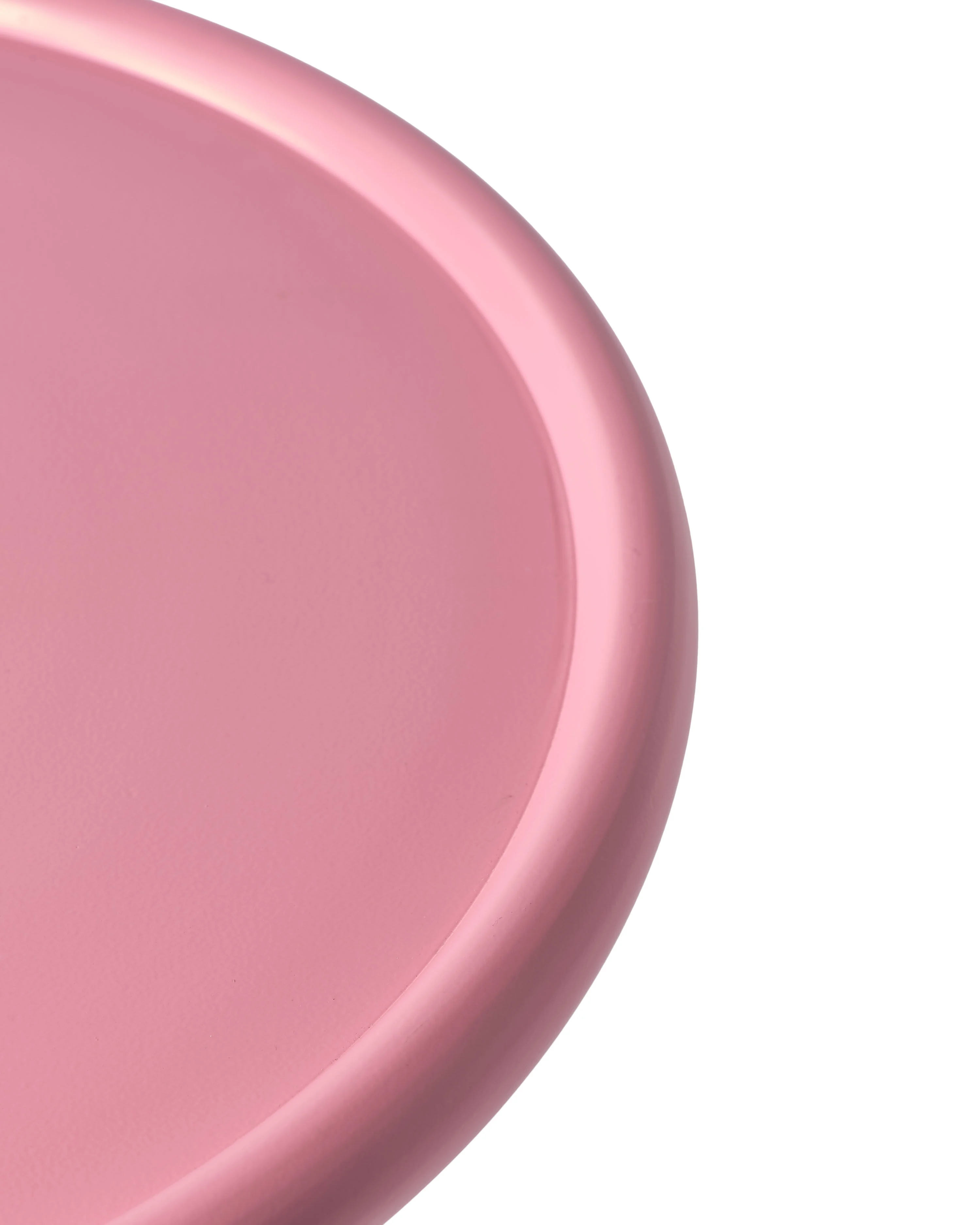 TWISTER - Table d'appoint métal | Rose