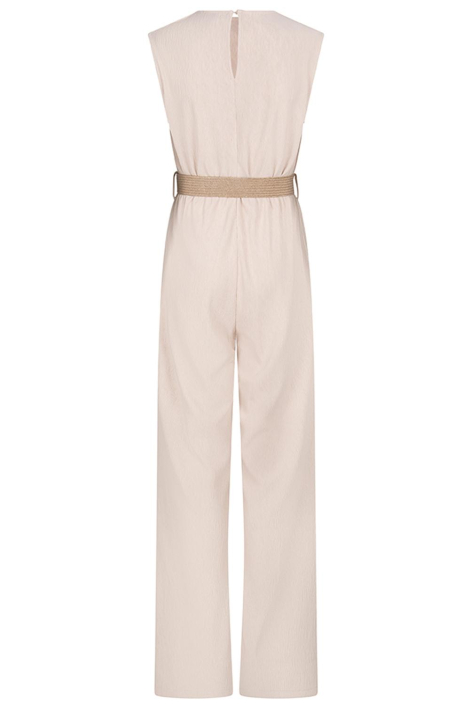 EsQualo beige dames jumpsuit