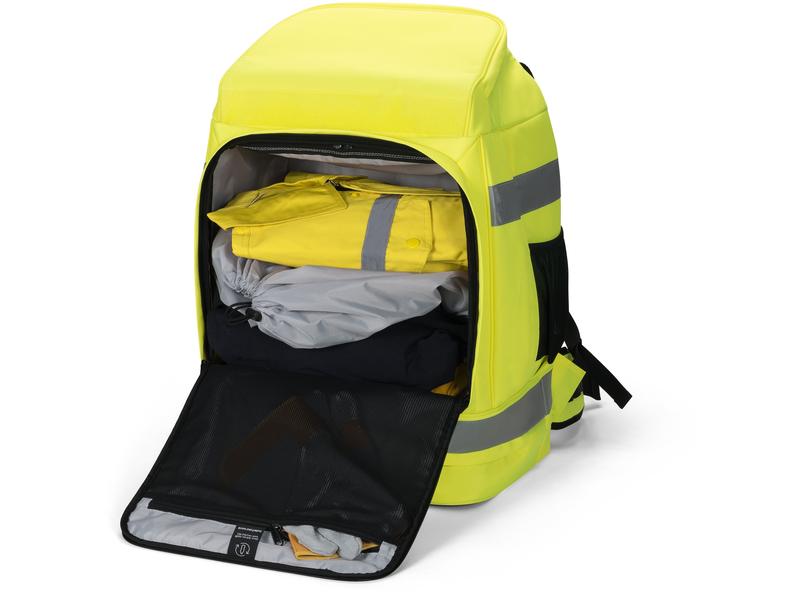 DICOTA Hi-Vis 65 l – Gelb Maximale Sichtbarkeit und Arbeitssicherheit für den Outdoor-Einsatz