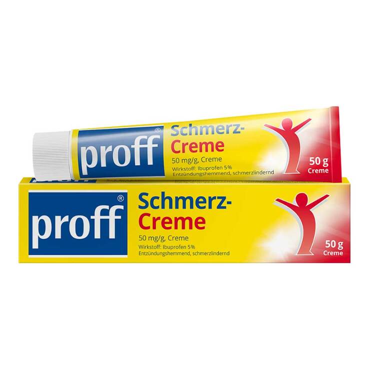 Proff Schmerzcreme 5%, 50 g
