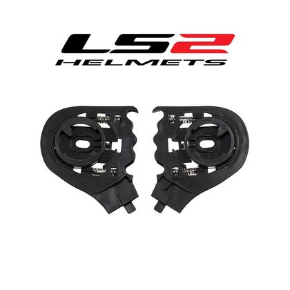 Platines d'écran casque LS2 FF313 - Noir / Multicolore