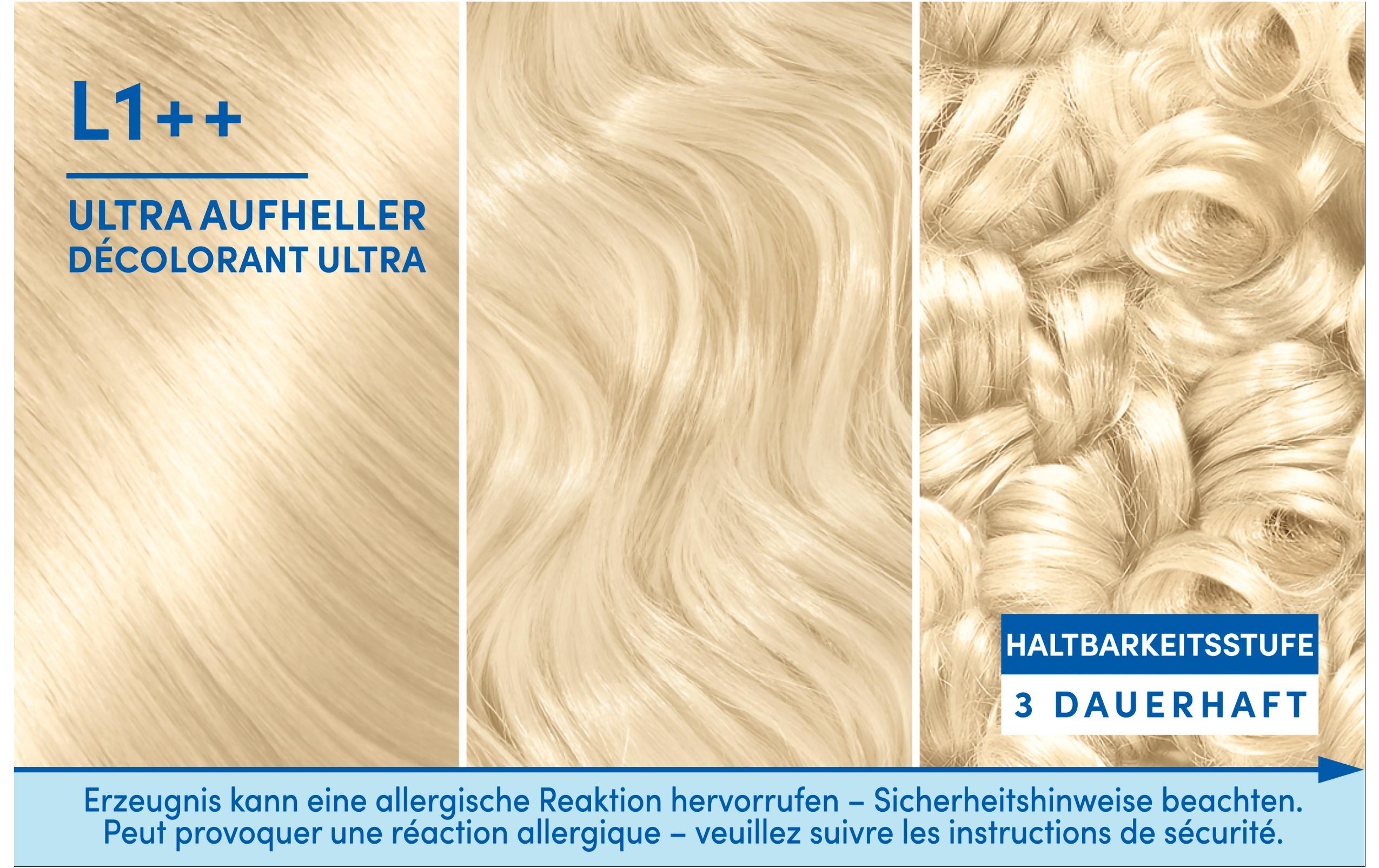 Haarcoloration Ultra Aufheller L1++Haarfarbe mit Anti-Schädigungs-System
