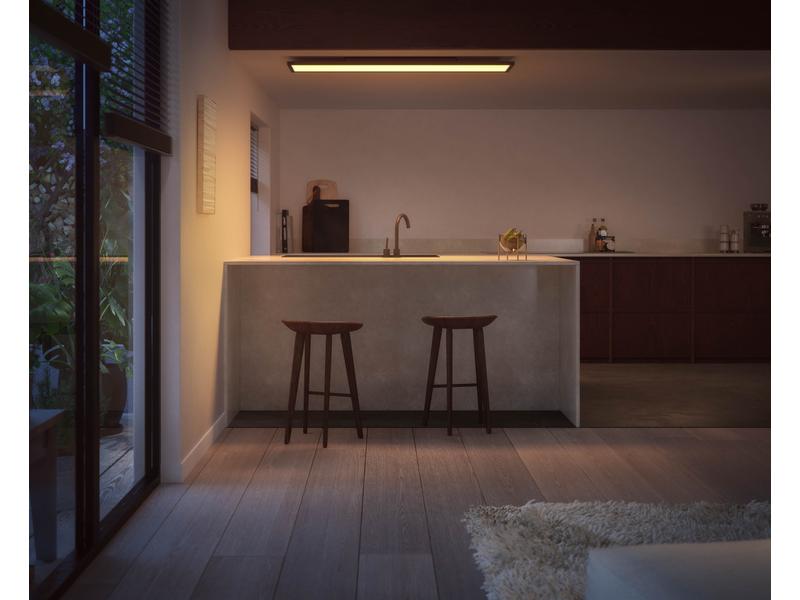 Philips Hue Panelleuchte White Ambiance Aurelle 120 x 30 cm Flaches Hue Panel