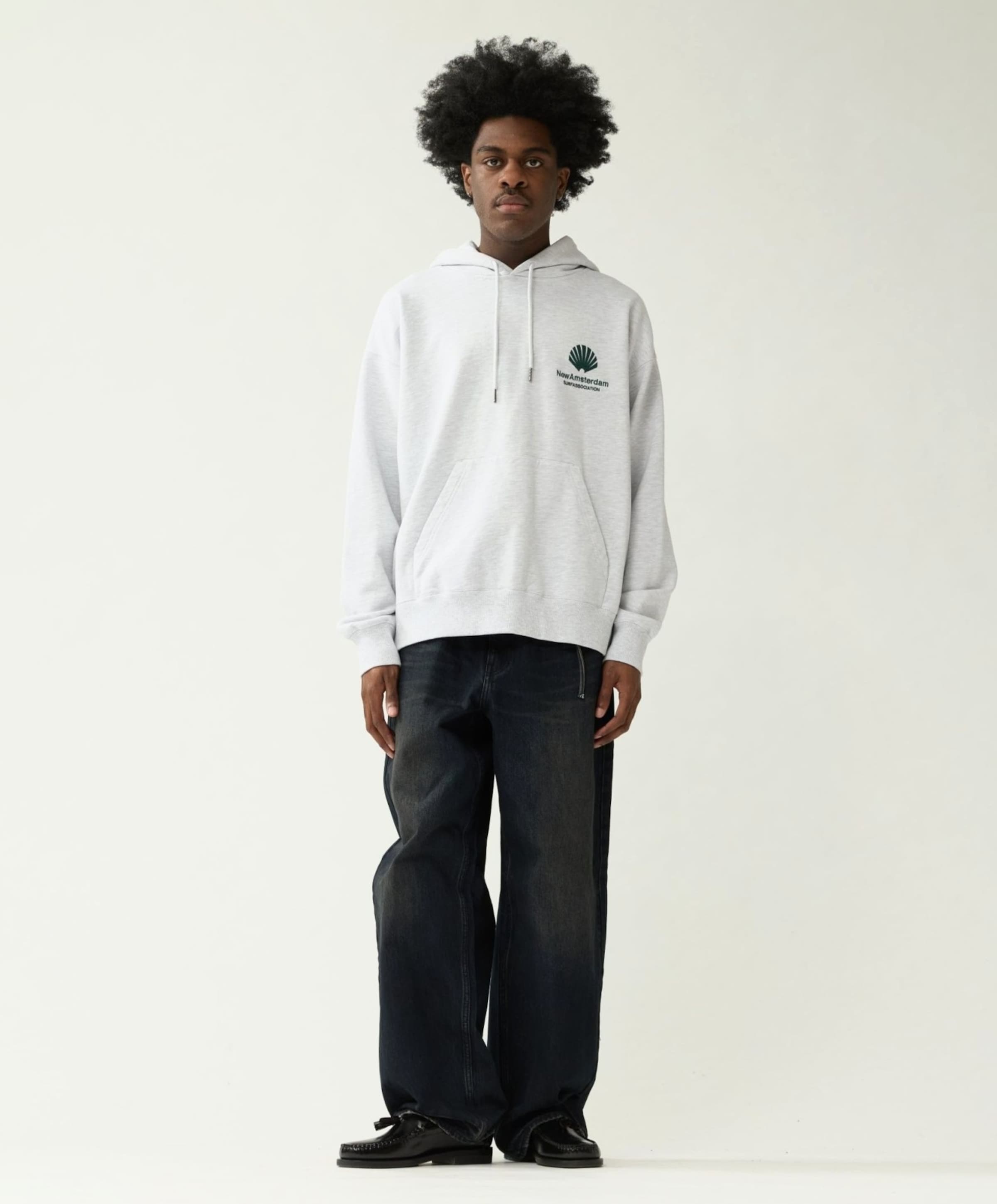 New Amsterdam Heren hoodie groen