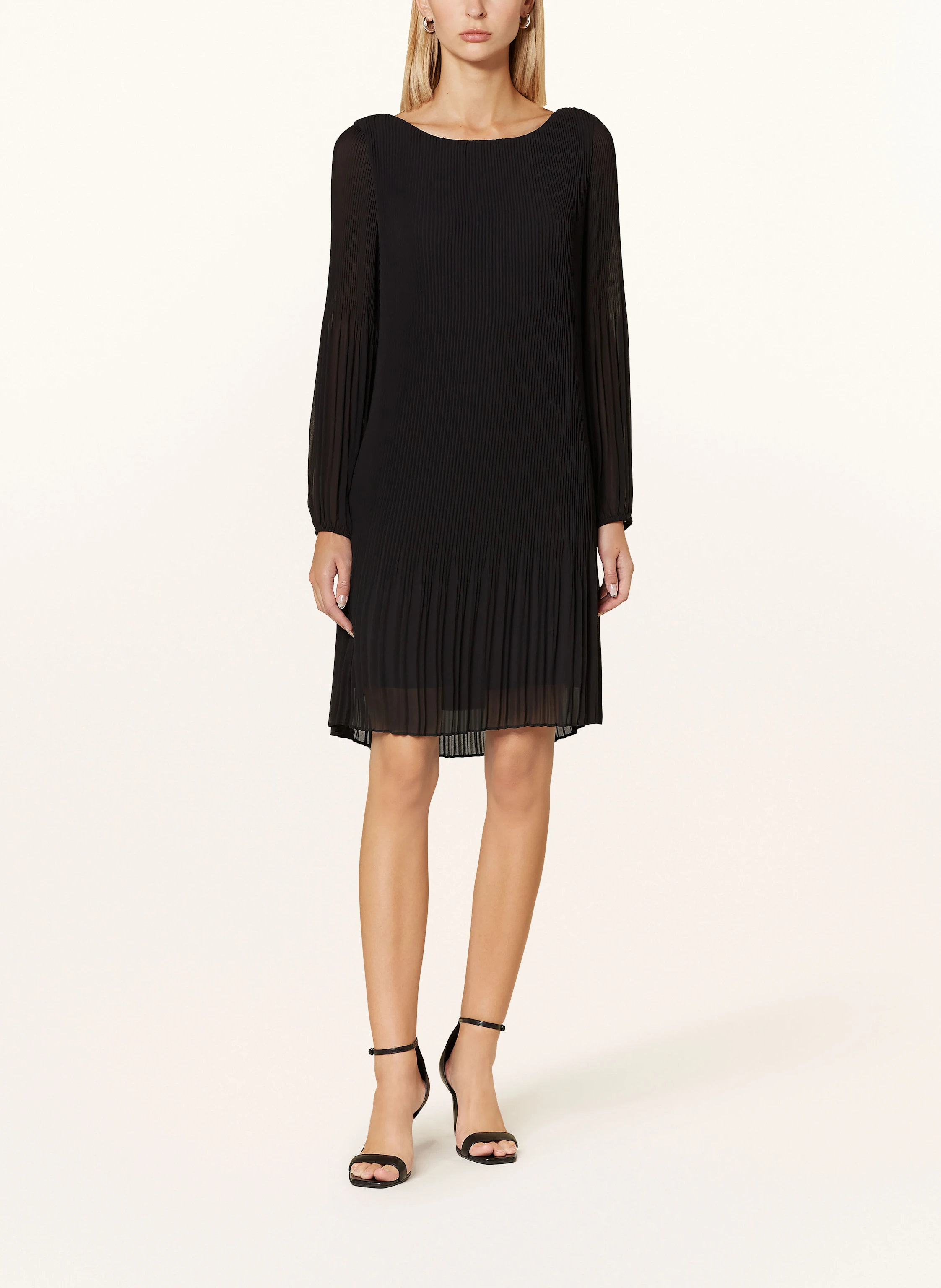 s.Oliver BLACK LABEL Plisseekleid