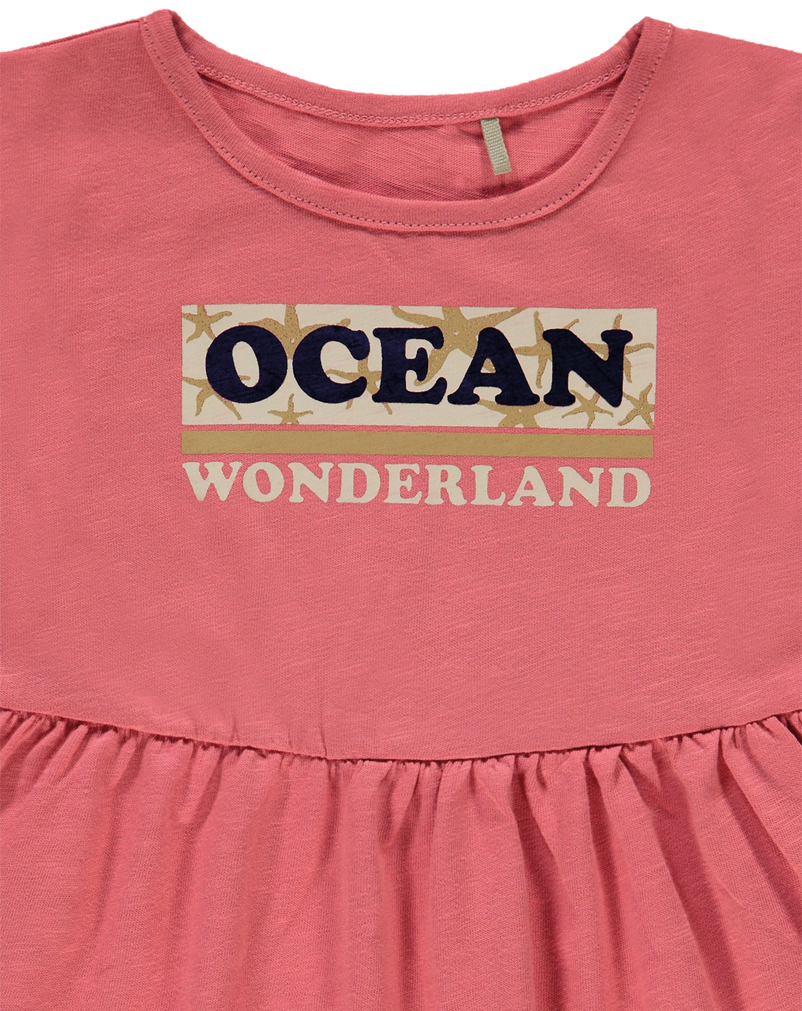 Kleid OCEAN WONDERLAND in brandied apricot