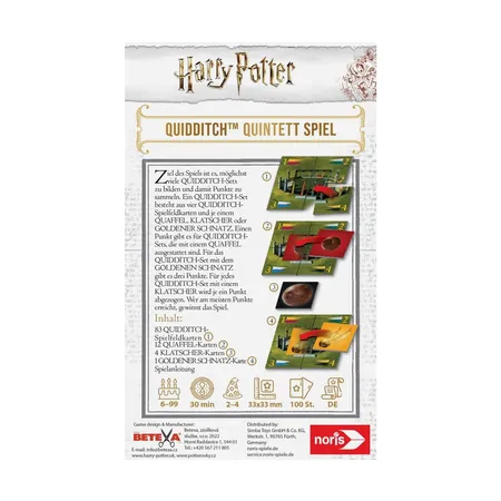 Noris Spiele Harry Potter Legespiel Quidditch