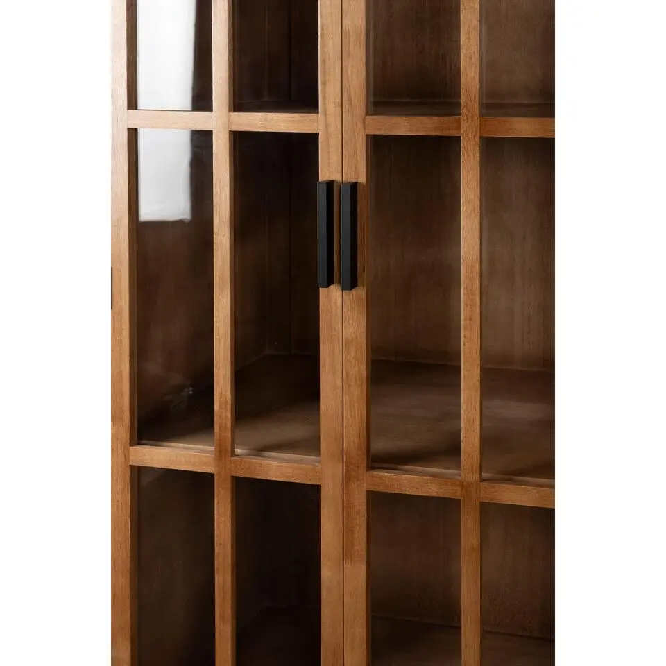 Housecraft Yaz Kast Hoog Hout - Bruin