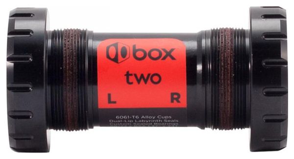 Boitier de pédalier Box Two 68/73mm 30mm Noir