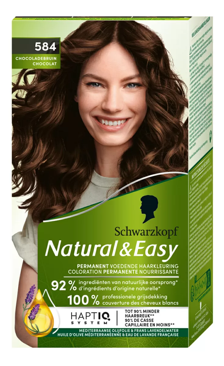 Schwarzkopf Natural & Easy 584 Mokka Chokoladebrun