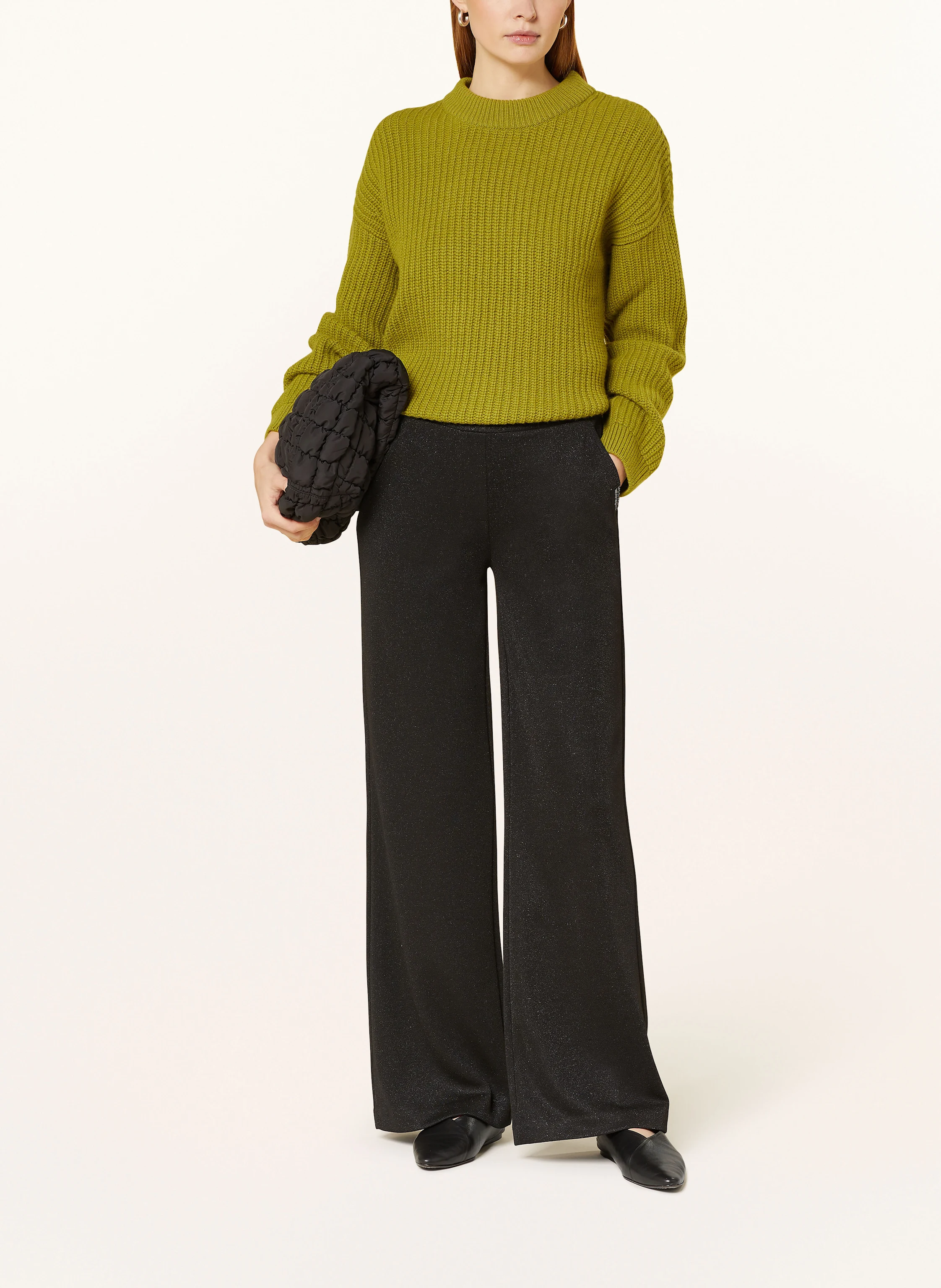 Smith & Soul Jerseyhose mit Glitzergarn