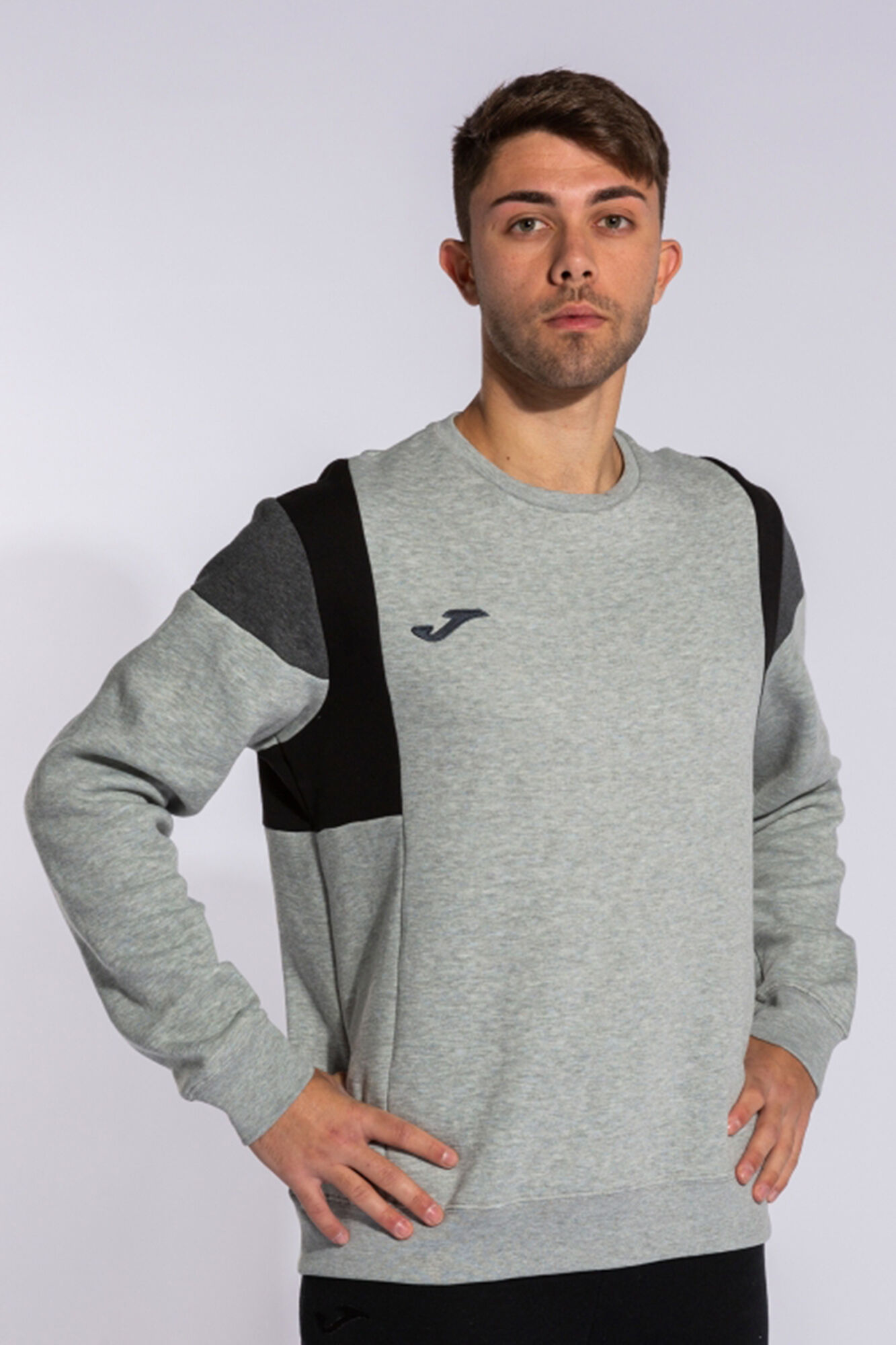 Moletom Comfort Cinza Mesclado