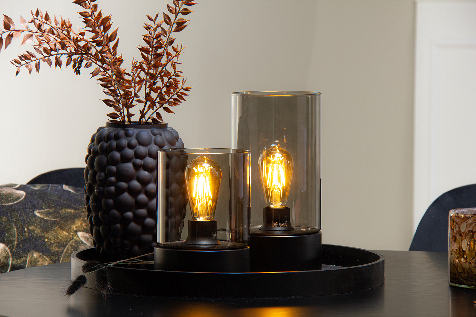 Flame bordlampe