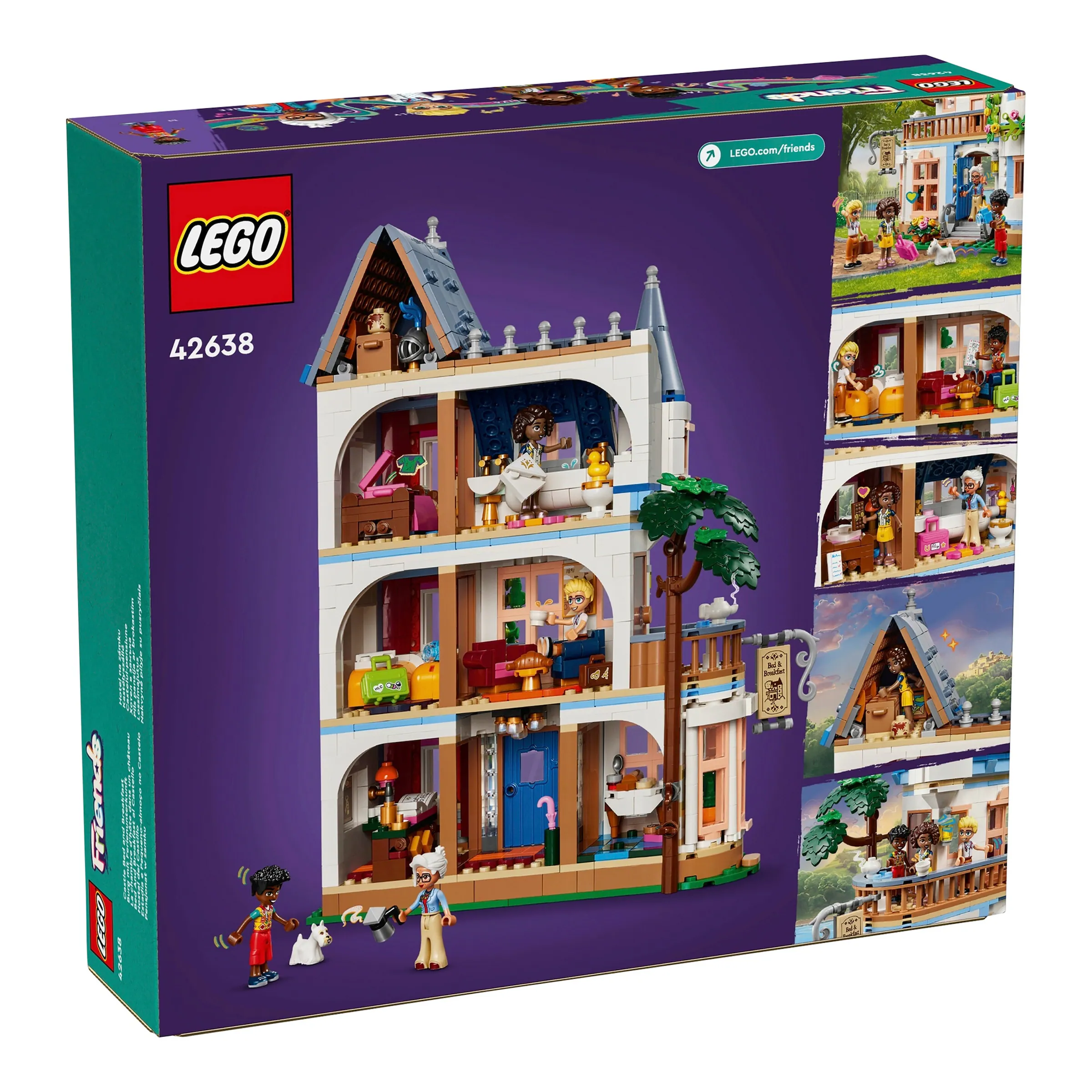 LEGO® - FRIENDS 42638 Burg mit Ferienunterkunft