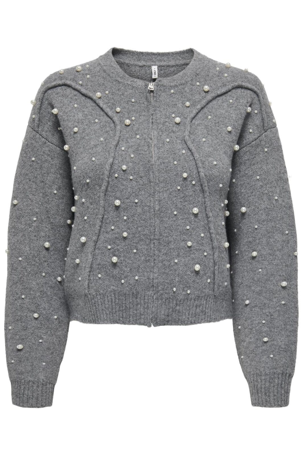 Only Onlfranka Life Ls Pearl Bomber Knt 15334886