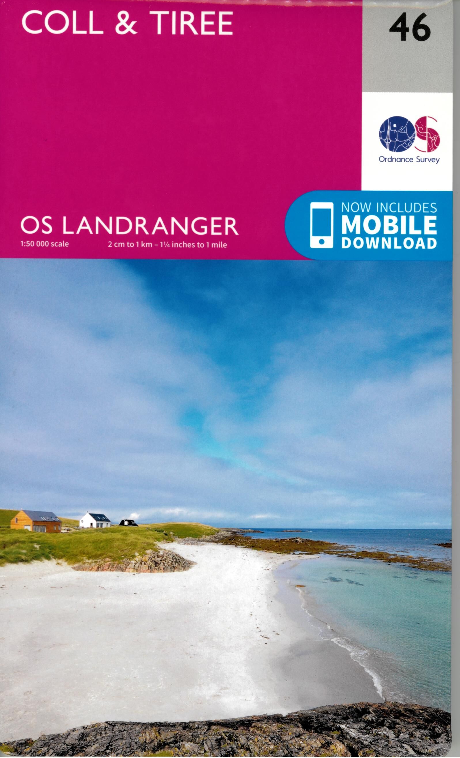 ORDNANCE SURVEY - 46 GB COLL TIREE 1 50 000