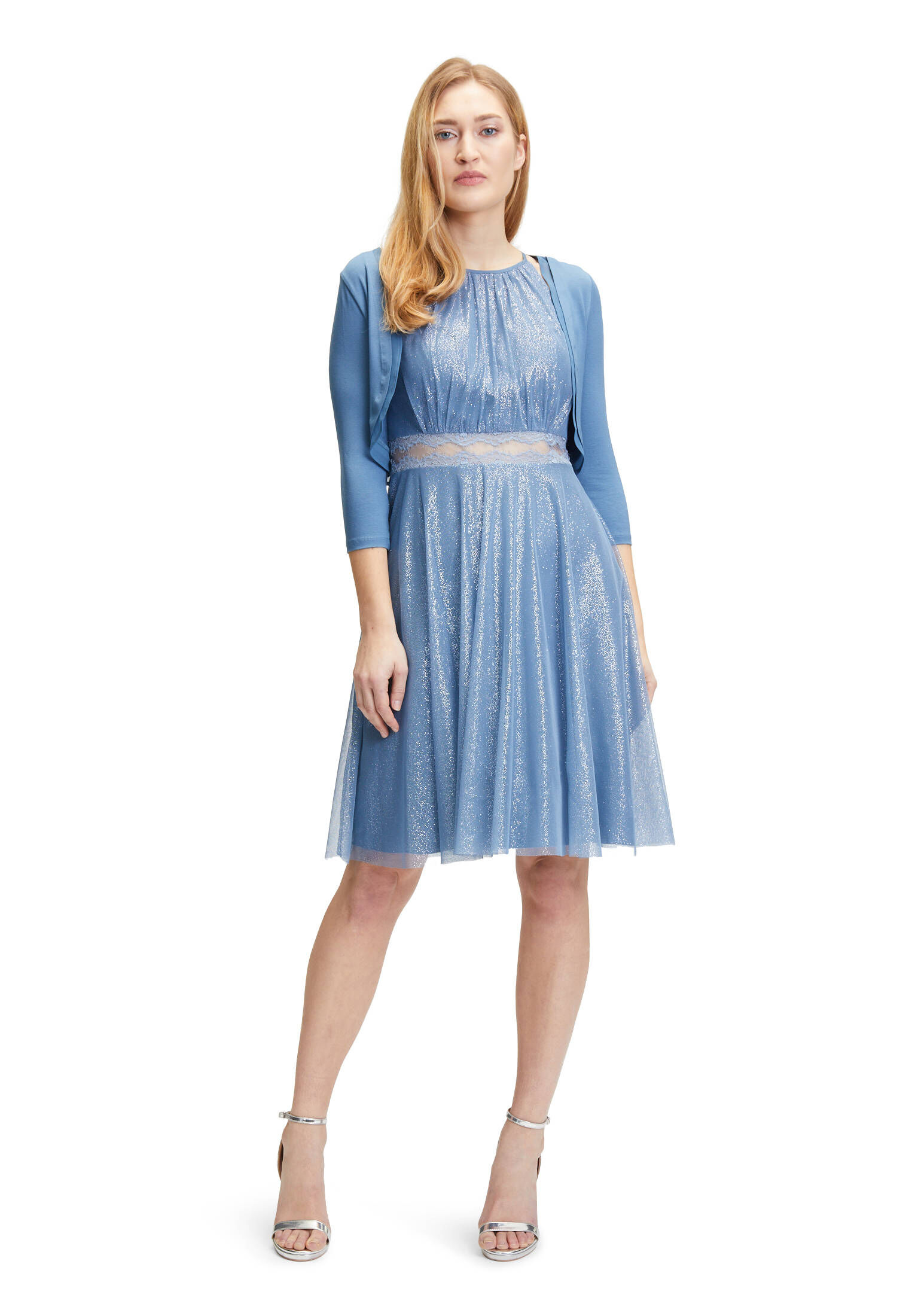 Vera Mont| Damen Cocktailkleid im Glitzer-Look