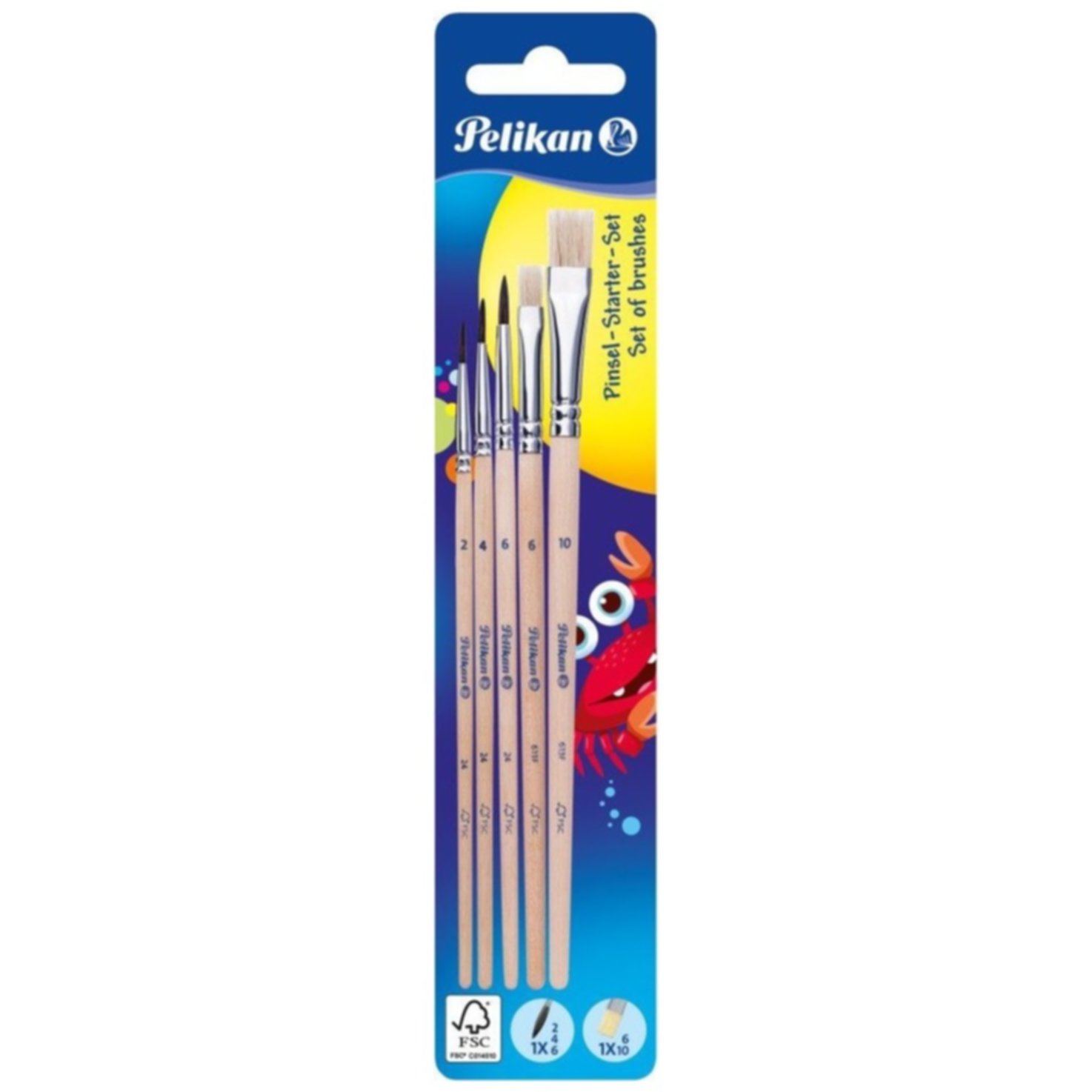 Pelikan Pinsel 5 Stück