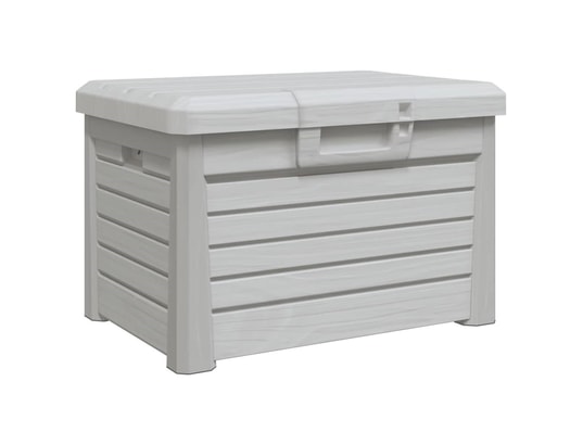 VIDAXL - Coffre Boîte à coussins d'extérieur gris 73x50,5x46,5 cm polypropyl...