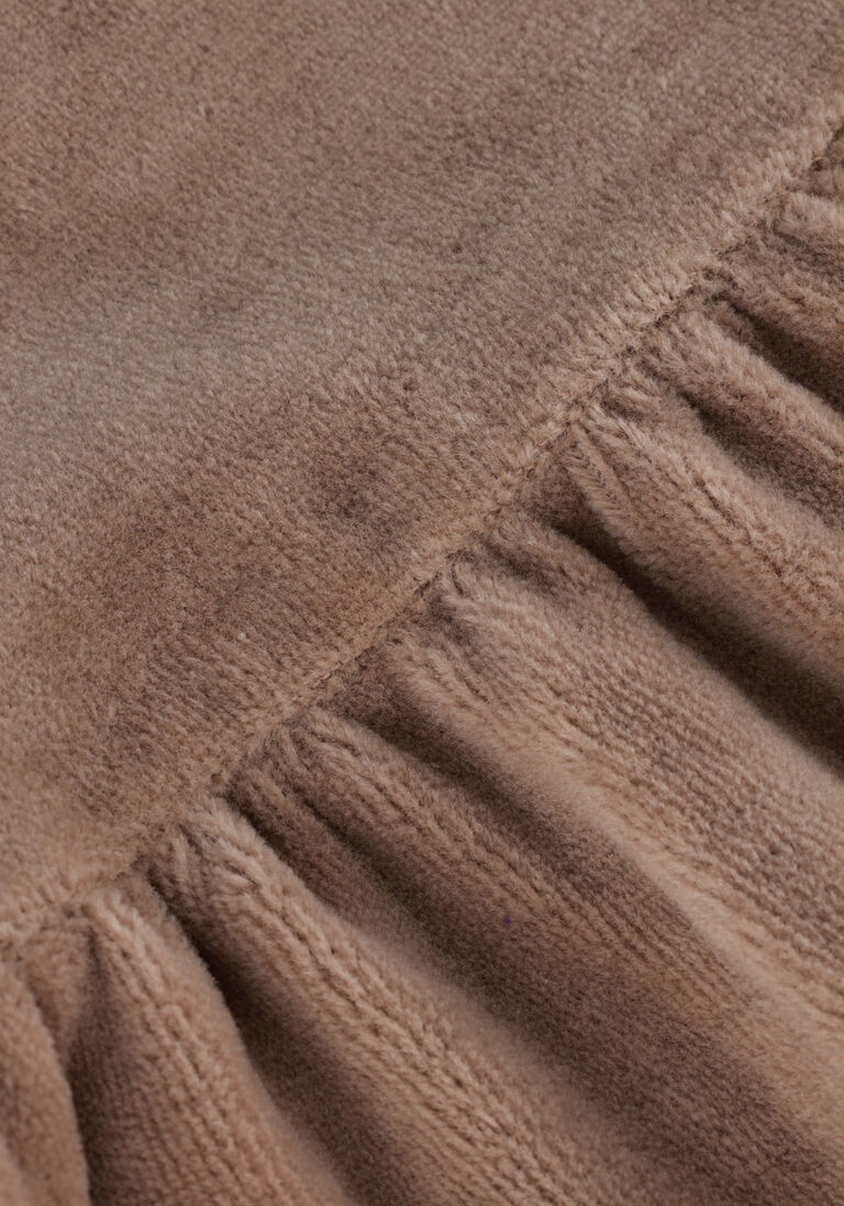 QUINCY MAE bruine quincy mae  velour long sleeve dress