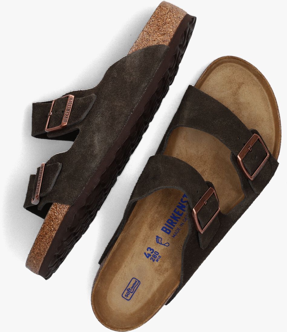 BIRKENSTOCK bruine birkenstock slippers arizona sue