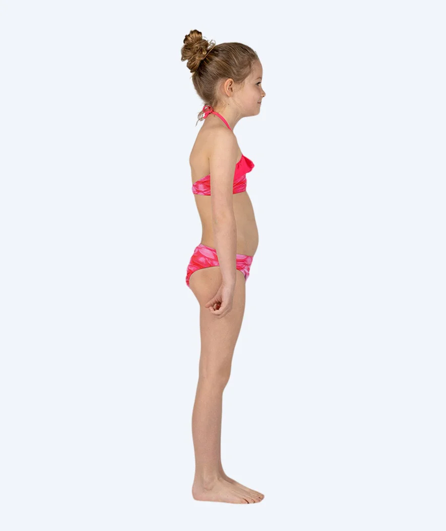 Watery havfruebikini til børn - Sæt - Pink Blush