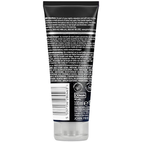 John Frieda - Overnight Miracles Mascarilla