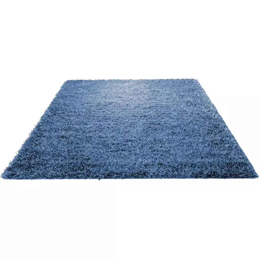 Esprit Hochflorteppich Cool Glamour blau