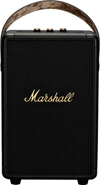 Marshall Tufton Black and Brass Enceintes Bluetooth portables